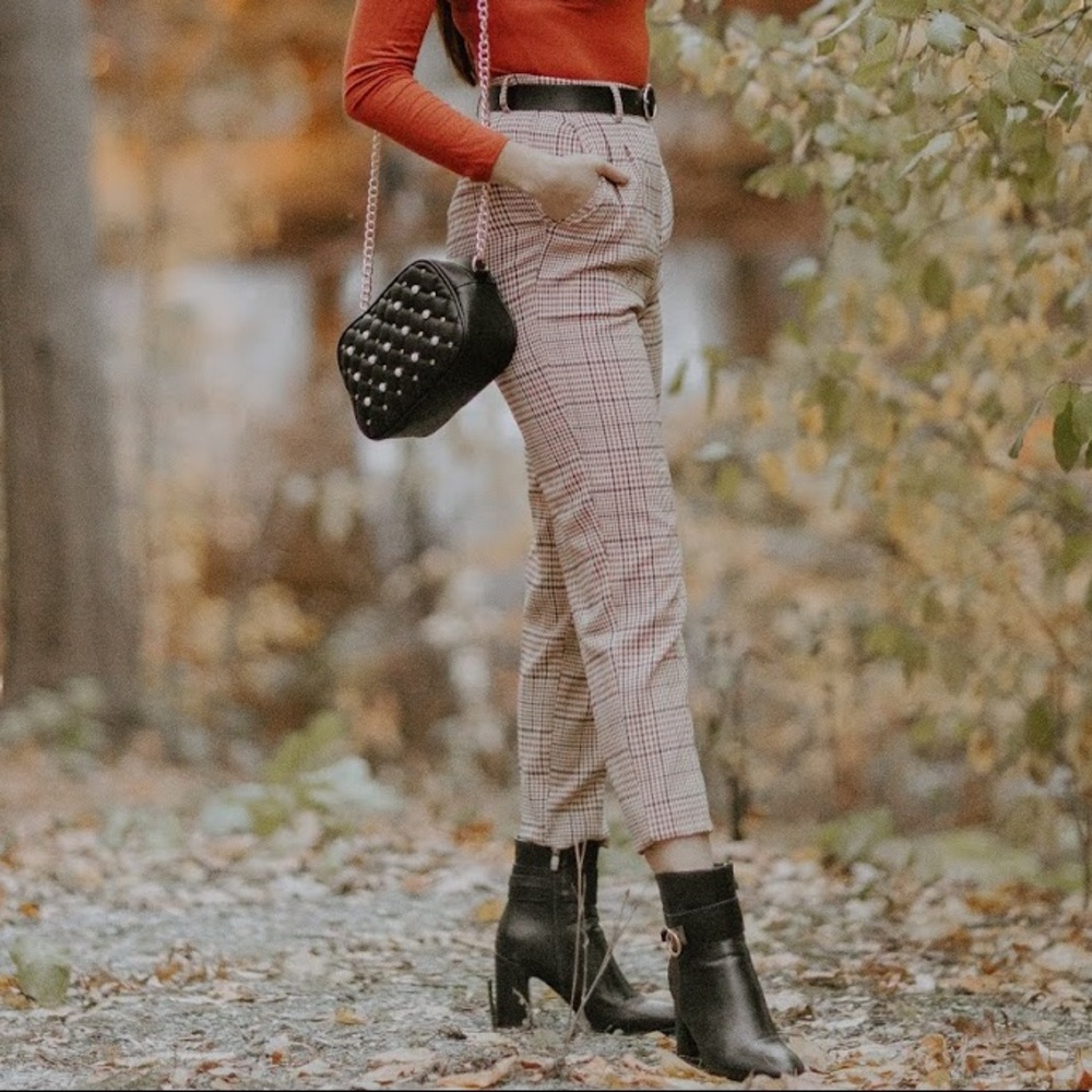 Nasty Gal Checking Out High-Waisted Pants